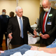 Mike Pence flaunting both federal health guidelines and Mayo Clinic rules during a visit to its blood and plasma donation center on April 28, 2020.